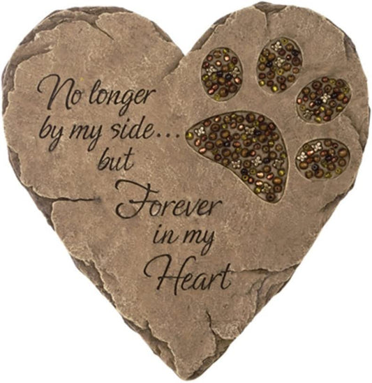 - BEADWORK GARDEN STEPPING STONE - PET FOOTPRINT