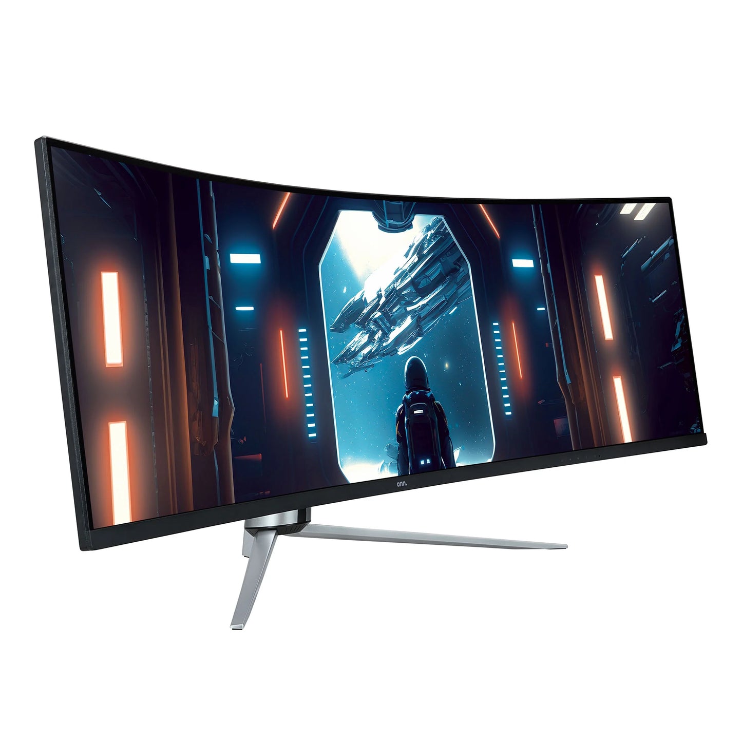 49" Curved 3840 X 1080P, 144Hz, 32:9, 1Ms, DCI-P3 90%, R1500, Gaming Monitor, Black