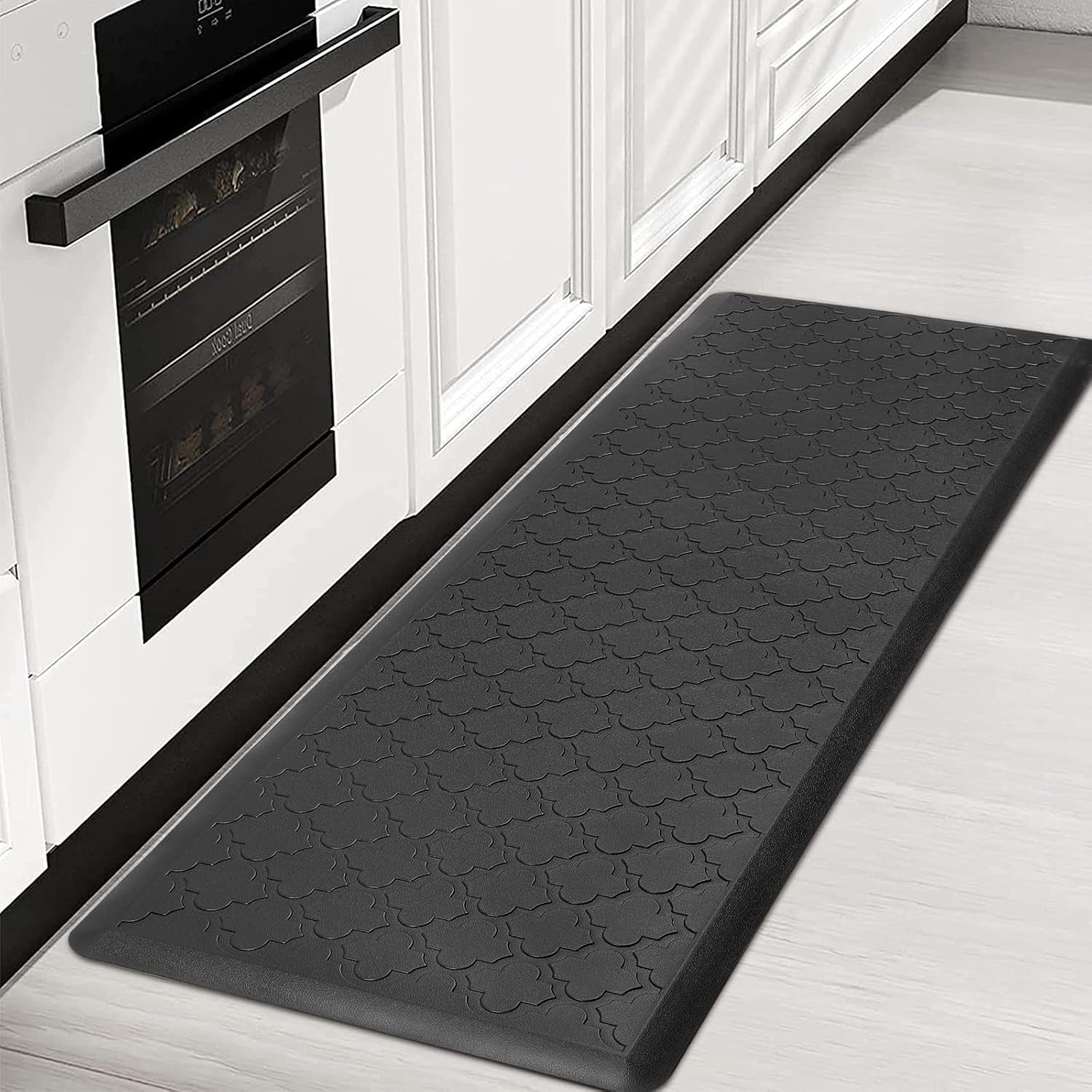 Kitchen Mat Cushioned anti Fatigue Kitchen Floor Mat Runner 17.3"X48" Non Slip Kitchen Mats for Floor Waterproof Kitchen Rugs and Mats Comfort Mat for Standing Desk,Sink,Laundry